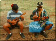 Photo - Typical street scene, Molokai, Hawaii